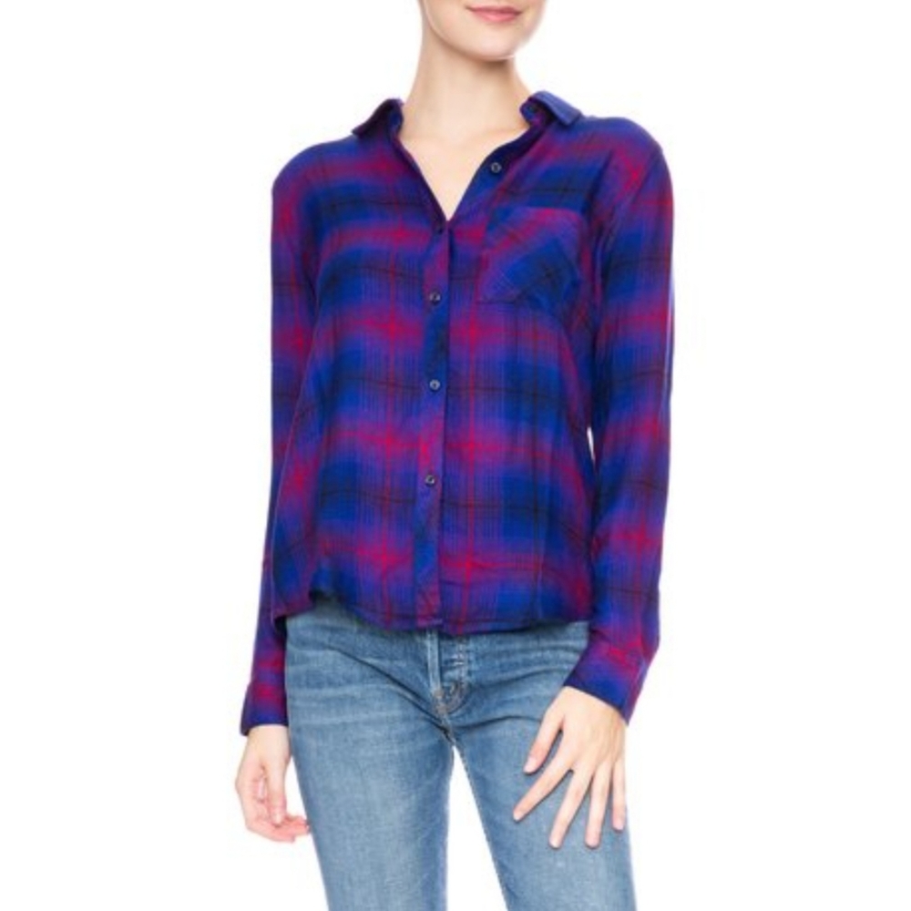 RAILS plaid Hunter shirt almost like new